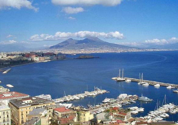 Imagen del golfo de Nápoles